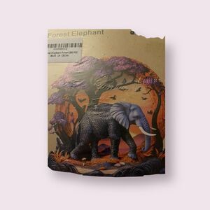 New Qiuenisray Elephant Forest Wooden Puzzle 200 Pieces